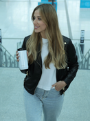 Dr.Bacty Notus - Kubek termiczny na kawę 2w1 - 360 ml - biały