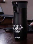 Contigo West Loop 2.0 - Kubek termiczny - 470 ml - Tata - Czarny Mat
