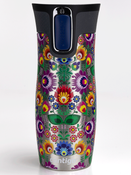 Contigo West Loop 2.0 - Kubek termiczny - 470ml - Folklor - Stalowy
