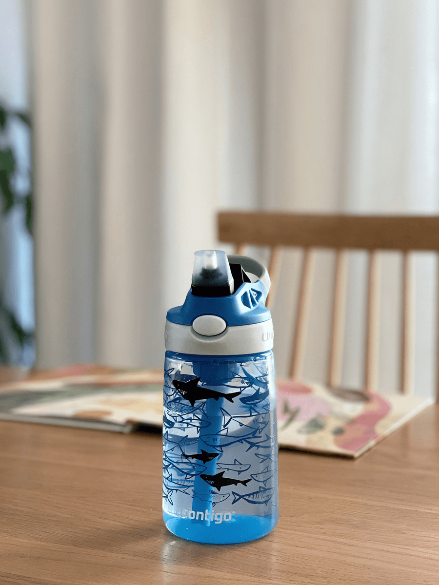 Contigo Easy Clean - Bidon / butelka dla dzieci - 420ml - Sharks