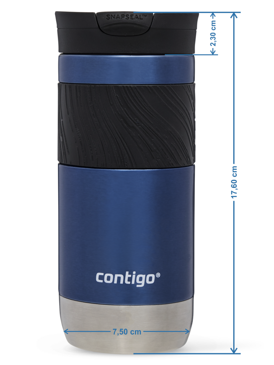 Contigo Byron 2.0 - Kubek termiczny - 470ml - Niebieski Mat - powystawowy