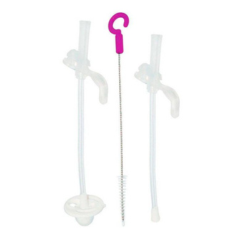 B.Box Słomki zapasowe i szczoteczka do bidonu 2 szt.