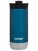 Contigo Huron 2.0 - Kubek termiczny na kawę - 470ml - Ptaszkowe love - Niebieski