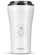 Dr.Bacty Apollo 2.0 - Kubek termiczny na kawę - "Waga" - 360 ml - Glossy White