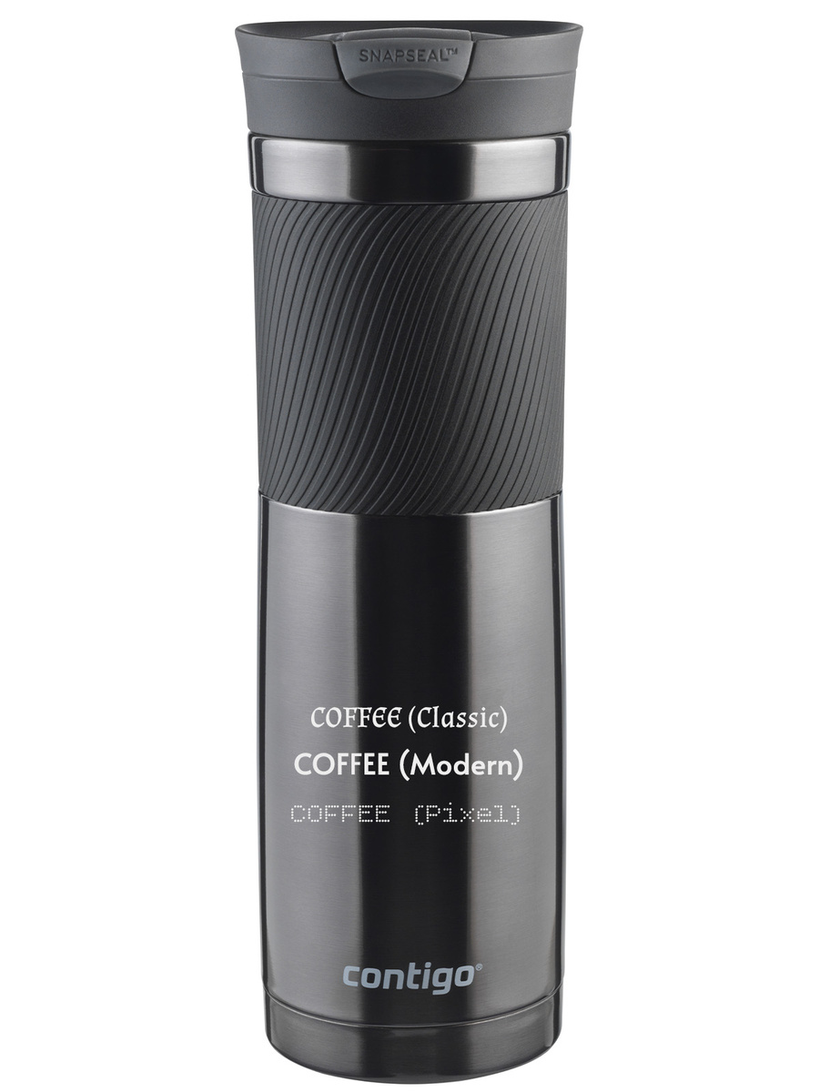 Kubek termiczny z grawerem Contigo Byron 720ml - Gunmetal