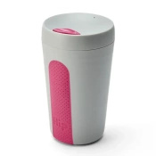 Kubek Hip 355ml - Stone + Hot Pink