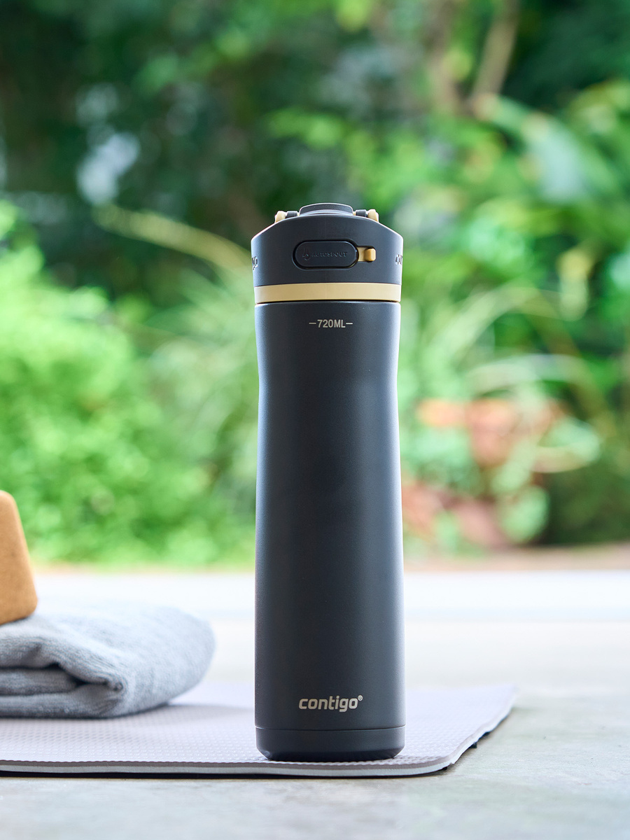 Contigo Ashland 2.0 Chill - Butelka termiczna na wodę - 590ml Matte - Black