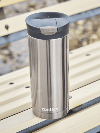 Contigo Huron - Kubek termiczny na kawę - 470ml - Gunmetal