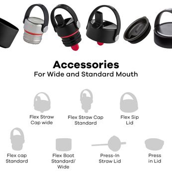 Hydro Flask Butelka 0,94L Wide Mouth Flex Straw Cap Fossil