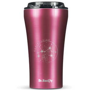 Dr.Bacty Apollo 2.0 - Kubek termiczny na kawę - 360 ml "Strzelec" - Pink