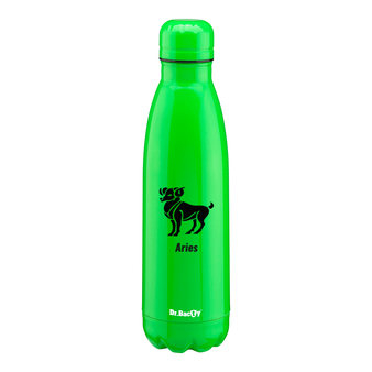 Dr.Bacty Atena - Butelka termiczna stalowa - 500 ml - Baran - Fluo Zielony