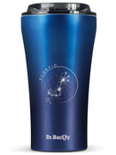 Dr.Bacty Apollo 2.0 - Kubek termiczny na kawę - "Skorpion" - 360 ml - Monaco Blue