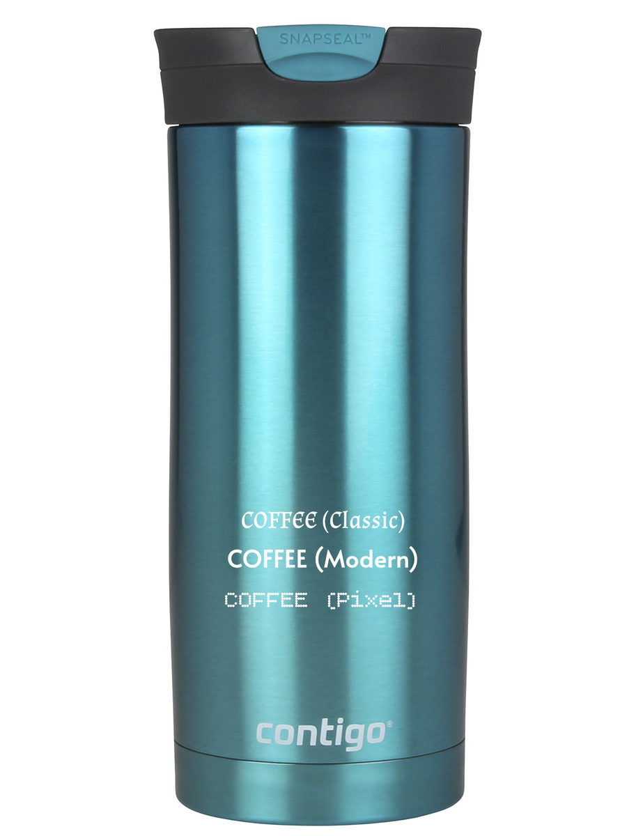 Contigo Huron - Kubek termiczny z grawerem - 470ml - Biscay Bay