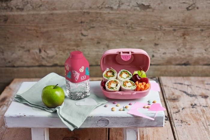 Monbento Butelka Positive S Graphic Pink Birds