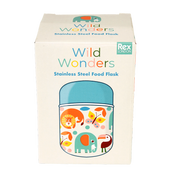 Rex London Termos na jedzenie Dzikie Zwierzęta 280 ml