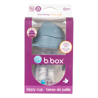 B.Box Bidon ze słomką 240ml Ocean