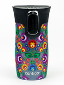 Contigo West Loop Mini - Kubek termiczny - 300ml - Folklor - Niebieski Metalik