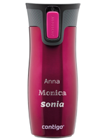 Contigo West Loop 2.0 - Kubek termiczny z grawerem - 470ml - Malinowy