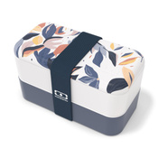 Monbento Lunchbox Bento Original Graphic Blue Vegetal
