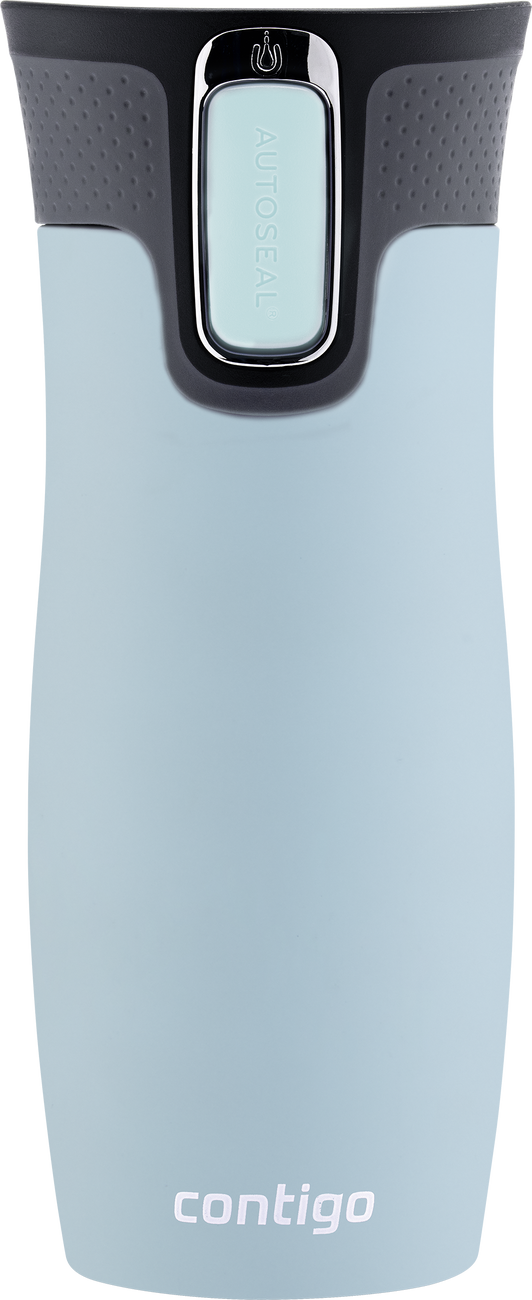 Contigo West Loop 2.0 - Kubek termiczny - 470ml - błękitny Mat + Pudełko