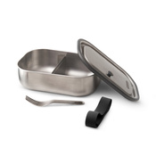 Black+Blum Lunchbox stalowy L czarny