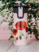 Contigo West Loop 2.0 - Kubek termiczny - 470ml - Maki - różowy Mat