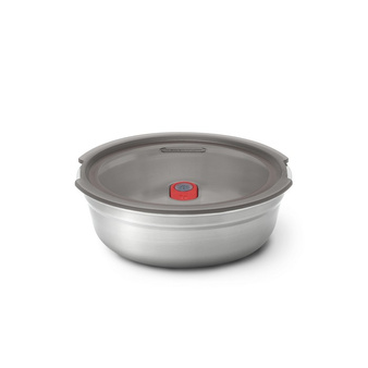 Black+Blum Lunchbox stalowy okrągły 0,65l. Multifunction