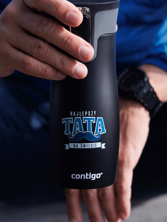 Contigo West Loop - Kubek termiczny dla Taty - 470ml - "Najlepszy Tata na świecie"