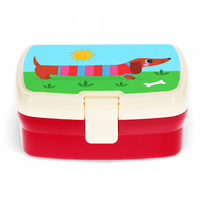 Rex London Lunchbox z wyjmowaną tacką Jamniki