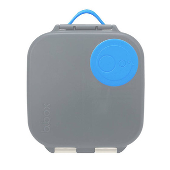 b.box Mini Lunchbox Pojemnik Śniadaniowy z Przegródkami Blue Slate