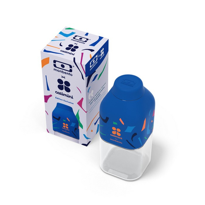 Monbento Butelka Positive S Catimini Blue Terrazzo