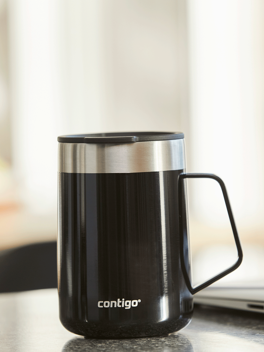 Contigo Streeterville - Kubek termiczny z grawerem - 420ml - Czarny