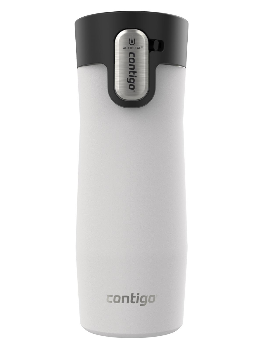 Kubek termiczny Contigo West Loop 3.0 470ml - Six Seven -  Biały Mat