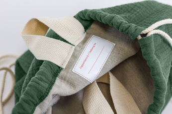 Monbento Lunchbag plecaczek Buddy Green Natural