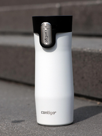 Kubek termiczny Contigo West Loop 3.0 470ml - Six Seven -  Biały Mat