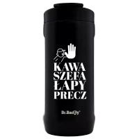 Kubek termiczny 2w1 Dr.Bacty Notus 360 ml - Dla szefa - czarny