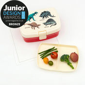 Rex London Lunchbox z wyjmowaną tacką Dinozaury