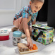 Rex London Lunchbox z wyjmowaną tacką Dinozaury