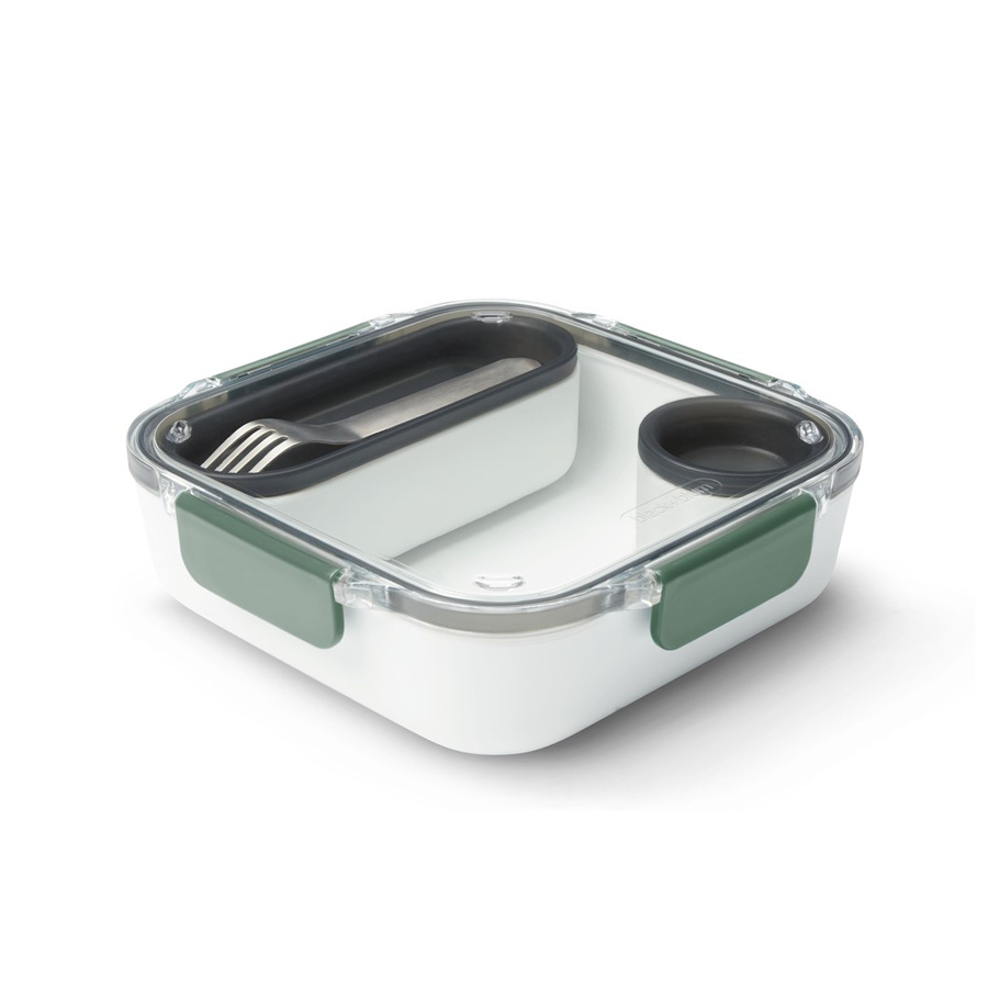 Black+Blum Lunch box kwadratowy oliwkowy