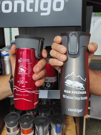 Contigo West Loop 2.0 - Kubek termiczny - 470ml - Gunmetal - Bieg Rzeźnika