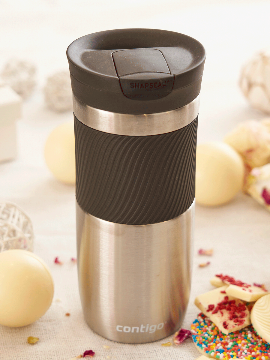 Contigo Byron - Kubek termiczny z grawerem - 470ml - Stainless Steel