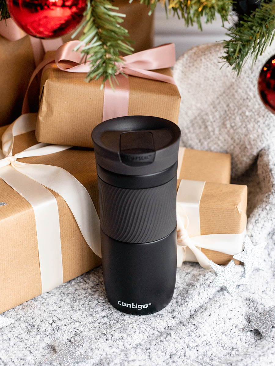 Contigo Byron - Kubek termiczny z grawerem - 470ml - Czarny Mat