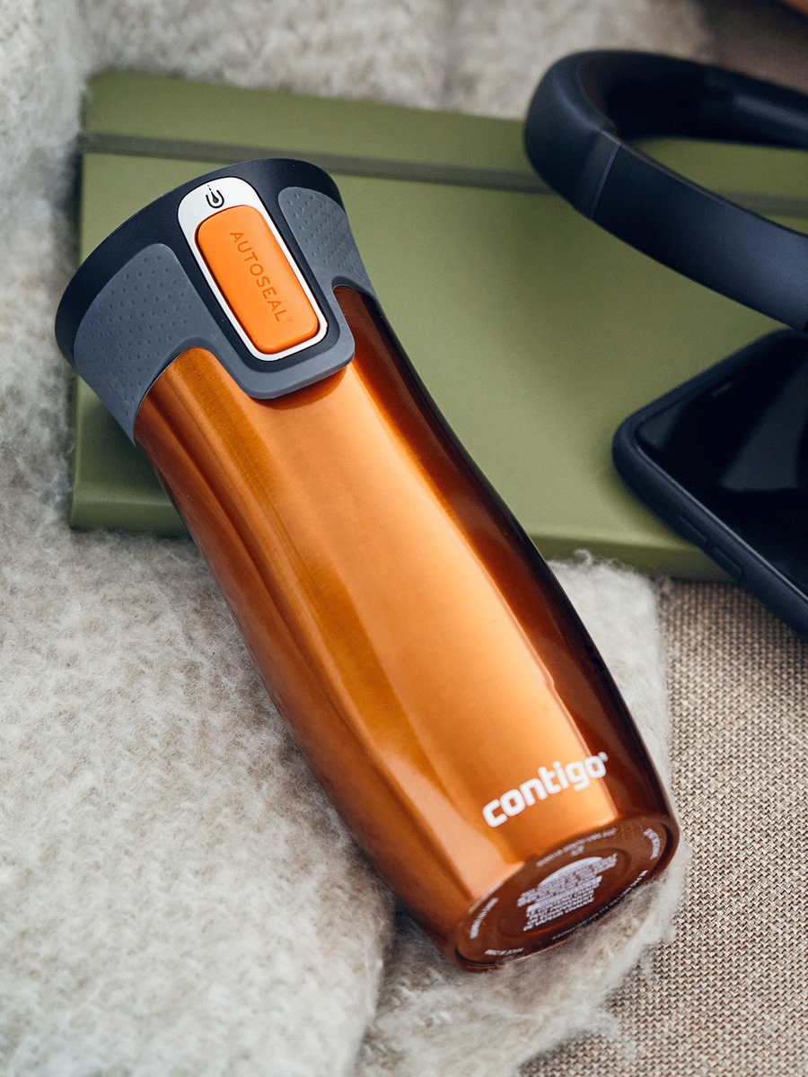 Contigo West Loop 2.0 - Kubek termiczny - 470ml - Pomarańczowy