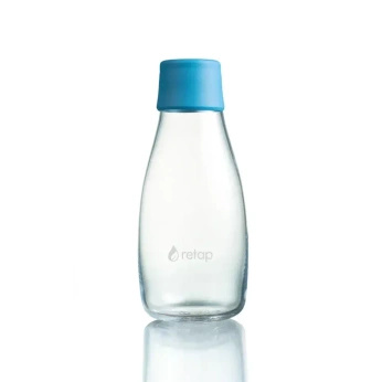 Retap Original - Butelka szklana - 300ml - Light Blue