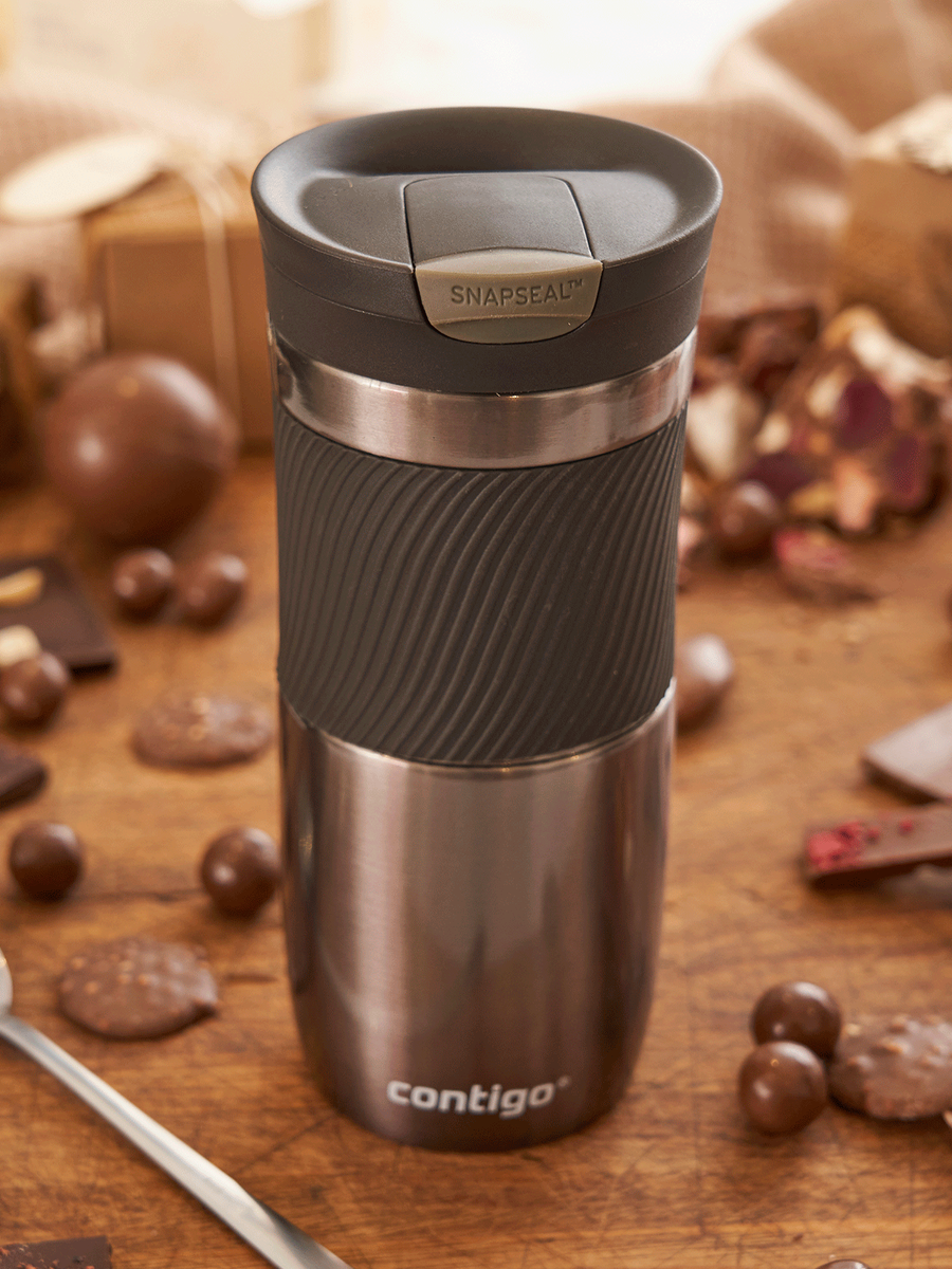 Contigo Byron - Kubek termiczny z grawerem - 470ml - Gunmetal