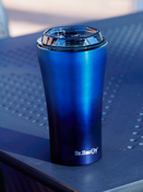 Dr.Bacty Apollo 2.0 - Kubek termiczny na kawę - 360 ml - Monaco Blue - powystawowy