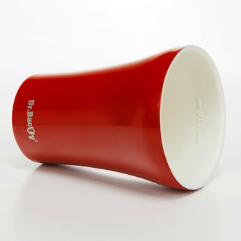 Dr.Bacty Apollo - Kubek termiczny do kawy - 227 ml - czerwony