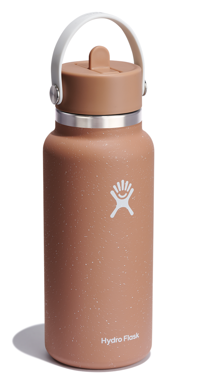Hydro Flask Butelka 0,94L Wide Mouth Flex Straw SpeckleSandy