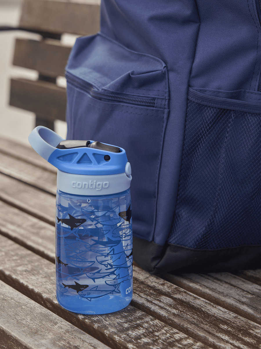Contigo Easy Clean - Bidon / butelka dla dzieci - 420ml - Sharks