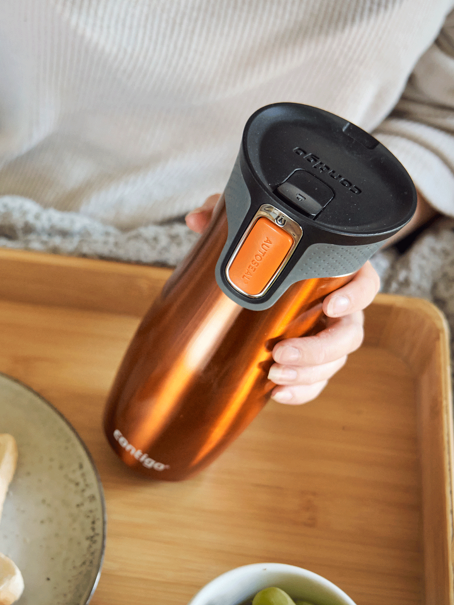 Contigo West Loop 2.0 - Kubek termiczny - 470ml - Pomarańczowy